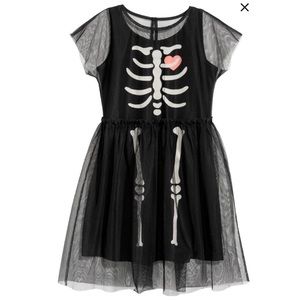 H&M EUC mesh 🎃 Halloween 🎃 girl’s dress